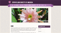 Desktop Screenshot of epiphyllums.org