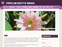 Tablet Screenshot of epiphyllums.org